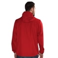 thumbnail image 2 of Men's-G-III Sports by Carl Banks  Red Cincinnati Reds Double Play Hooded Lightweight Full-Zip Jacket, 2 of 2