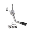 thumbnail image 2 of Flowmaster Exhaust System Kit 738115 Signature Series Cat-Back System; 304 Stainless Steel; With Muffler; 3 Inch Pipe Diameter; Single Exhaust With Single Exit; Single Exit, 2 of 12