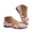 White, variant on Women's Cherry Print Ruched Ballet Flat Shoes Low Top Pointed Toe Metal Decora Slip On Casual Walking Dressy Loafers