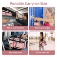 thumbnail image 3 of Bolsa de Gimnasio MAXTOP Pequeña para Mujeres, Bolso de Viaje Duffle Rosa, 3 of 6