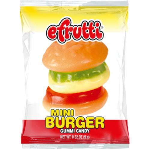 efrutti Mini Burger Gummi Candy