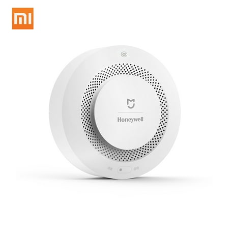 Xiaomi Mijia Honeywell Fire Alarm Detector Smoke Sensitive Sensor Home Zigbee Work With Gateway Audible Self Check Remote Control with Mi Home (Best Audible App For Iphone)