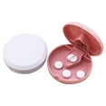 thumbnail image 2 of BE-TOOL 1/3 Pcs Round Pill Box Medical Cutting Splitter Box Tablet Crusher Portable, 2 of 2
