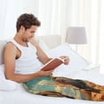 thumbnail image 5 of Honiee Western Desert Cactus Bald Eagle for men - a sleek fusion of Straight Pajama Pants, versatile Lounge Pants, and cozy Sleepwear, all rolled into one-X-Large, 5 of 6