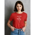 thumbnail image 2 of Peony Flower Deams Come True T-Shirt Women -Image by Shutterstock, Female 5X-Large, 2 of 4