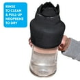 thumbnail image 2 of Rinse Ace Dog Paw Cleaner Bath Set with Microfiber Towel, 2 of 9