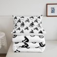 thumbnail image 5 of Manfei Racing Motorcycle Queen Comforter Set,Extreme Speed Games Comforter Sets Queen,White,Reversible,3 Pieces,1 Comforter and 2 Pillowcases, 5 of 7