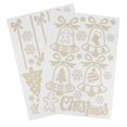 thumbnail image 2 of Dekaim Christmas Decal 2 Set Christmas Decorative Stickers Bell Snowflake Decals for Window Glass Door Shop Showcase, 2 of 7