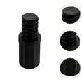 thumbnail image 6 of yotijay Push Broom Handle Threaded Tip for Household Duster Attachment Threaded Head black 22mm 10pcs, 6 of 9