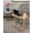 Natural, variant on Fairway Avenue Home 26"W Bamboo Folding Personal Table, White