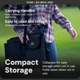 thumbnail image 2 of Auto Joe Collapsible Trunk Organizer, Storage Caddy & Straps for Accessories, ATJ-CTSO-BLK, 2 of 6