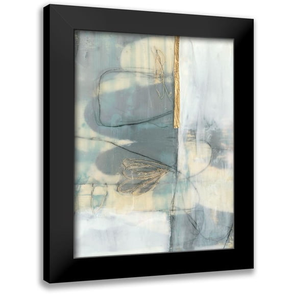 Goldberger, Jennifer 12x14 Black Modern Framed Museum Art Print Titled - Gilded Whimsy I