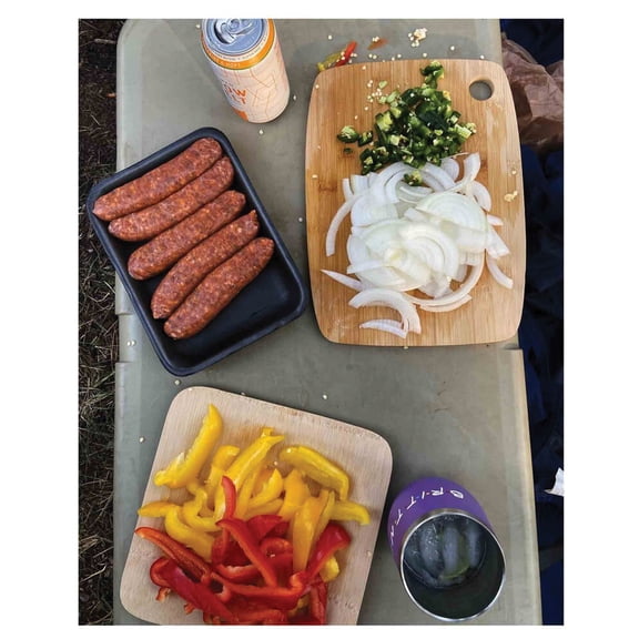 Ust Keygear Venture Biner Bamboo Cutting Board 2.0 with Bonus Accessory Carabiners