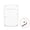 White, variant on LOOKSEVEN Electric Guitar Tremolo Cover Back Plate Trem Spring Cover For Strat Multicolors-White