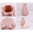 thumbnail image 6 of WORGEOUS Origami Style Vase Decor Simple Design 20*14.5cm Pink, 6 of 8