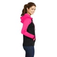 thumbnail image 3 of SPORT-TEK LADIES SPRT_WICK VRSTY FLC FULL-ZIP HOODED JKT F20, 3 of 6