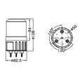 thumbnail image 3 of DOLITY LED PORTABLE LIGHTS PERSONAL HAZARD EMERGENCY WARNING LIGHT AC110V, 3 of 9
