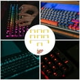 thumbnail image 2 of Minkissy 1 Set Brass Square Professional Design Satellite Switch Mechanical Keyboard with Multi-Device Compatibility, 2 of 8