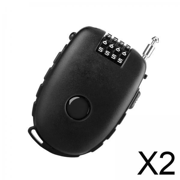 Cerraduras de cable combinadas,Cerradura de cable ajustable Cerradura con contraseña retráctil,Cerradura de combinación de cable de acero Cerradura de combinación,Cerradura de cable de