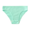 thumbnail image 6 of Xijirk Panties for Women,Fashion Low Waist Underwear Striped Briefs Comfortable Panties Soft Fabric for Daily Casual Wear,Womens Underwear,Mint Green,XL, 6 of 6