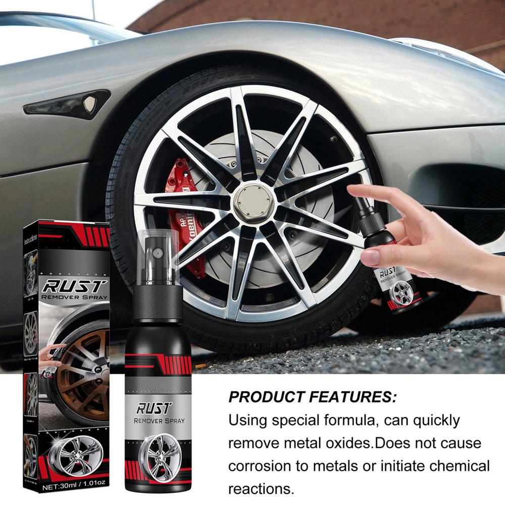 Multi Purpose Rust Remover Spray Metal Chrome Paint Cleaner Car Wheel  Household Ironware Rust Remover Car Maintenance Anti-rust