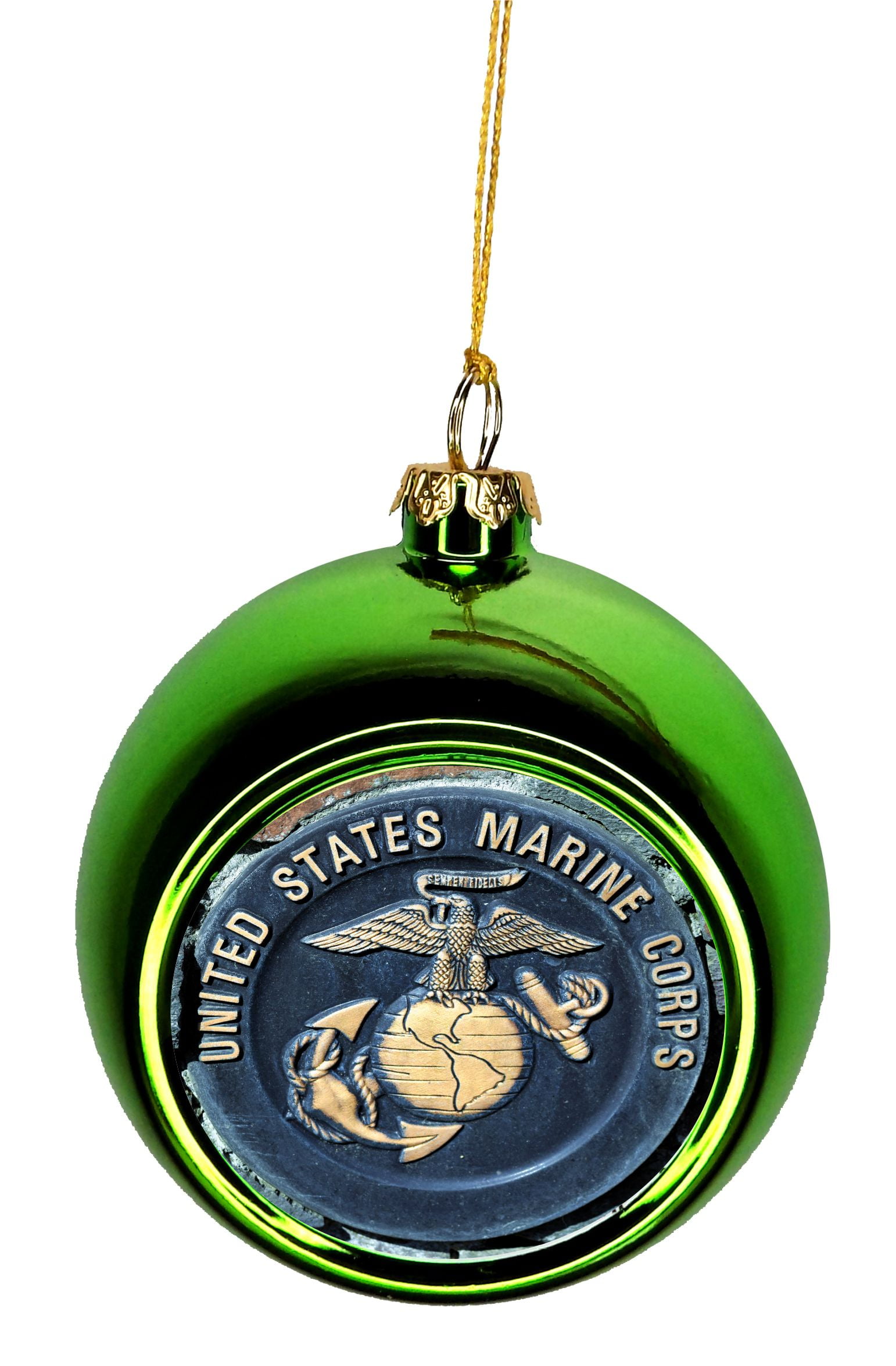 U.S. Marines United States Marine Corps Ornaments Green Bauble