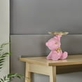 thumbnail image 4 of WEUVEB Decorativa Rosa Con Geométrica De Oso Para Llaves Y Accesorios De Oficina, 4 of 8