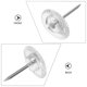 thumbnail image 4 of 100Pcs Clear Whiteboard Tacks Clear Pushpins Thumb Tacks Bulletin Thumbtacks Map Thumbtacks, 4 of 4