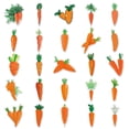 thumbnail image 6 of 50Pcs Novelty Carrot Stickers Funny Plant Decals Waterproof Easter Stickers for Water Bottle Laptop Phone Case Decoration, 6 of 7