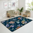 thumbnail image 4 of GZHJMY Soft Foam Nursery Area Rugs Seamless Floral Textile Non Slip Play Mats for Kids Boys Girls Playing Room Living Room72x48 inch Carpet Runner, 4 of 6