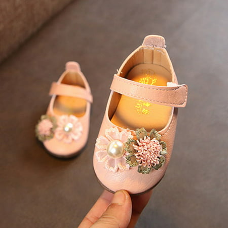 Spring Autumn Baby Shoes for Girls Soft PU Leather Baby Girl Princess Shoes For Party High Quality