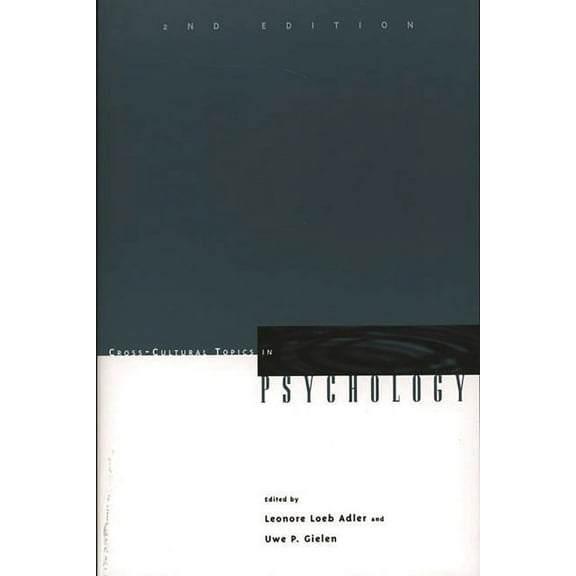 Cross-Cultural Topics in Psychology, (Paperback)