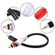 thumbnail image 3 of Paquete de 2 cables de audio EBOOT de 15 cm y 3,5 mm macho a 2 RCA macho, 3 of 4