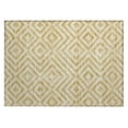thumbnail image 2 of Addison Rugs Chantille Indoor/Outdoor Transitional Geometric Gold Washable Rectangle Rug, 1'8" x 2'6", 2 of 6