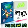 thumbnail image 1 of Kids Drawing Board Funny Glow in the Dark Drawing Pad Draw with Light Tablet, 1 of 9