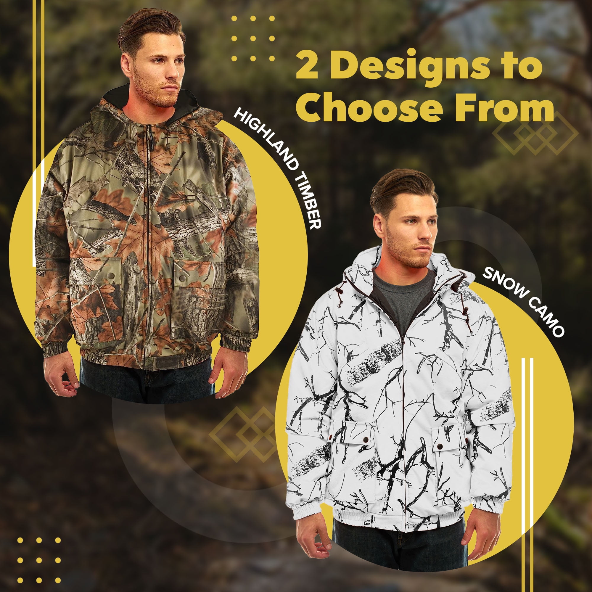 Mountain Paradise Camo Shirt Jacket