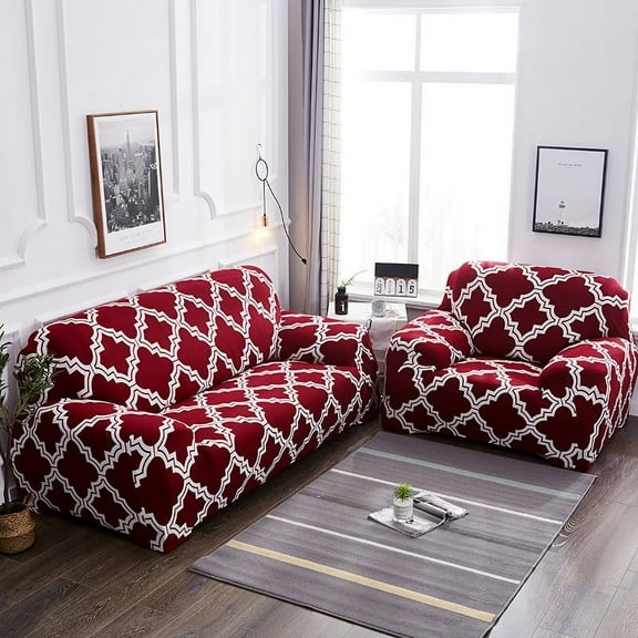 New Floral Sofa Cover Elastic Stretch Sofa Protector for Living Room Modern Sectional Corner Sofa Slipcover Armchair Big Sofas
