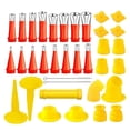 thumbnail image 1 of Universal Integrated Rubber Nozzle Tool Set, 33 Piece Caulking Tool, 1 of 5