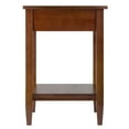 thumbnail image 7 of Winsome Wood Richmond Accent End Table, Walnut Finish, 7 of 7