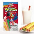 thumbnail image 3 of Galerie 2022 Kellogg's Cereal Straws Froot Loops Edible Breakfast Straw Alternatives for Milk 18 Count, 3 of 4