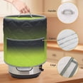 thumbnail image 2 of Dark Grey Green Pressure Cooker Cover Lemon Green Gradient Abstract Art Dust Cover for Kitchen Appliances with Top Handle & Storage Pockets, Fits 8 Quart Instant Pot, Air Fryer, Crock Pot, 2 of 9