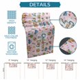 thumbnail image 6 of Pink Children's Day Table Runner 90 Inches, Car Tree Stars Cartoon Modern Art Bed Runner Dresser Scarves Tabletop for Indoor Outdoor Parties/Ceremony/Banquet, 13" x 90", 6 of 9