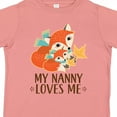 thumbnail image 4 of Inktastic My Nanny Loves Me Cute Fox Boys or Girls Toddler T-Shirt, 4 of 5