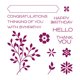 thumbnail image 5 of Cuadros Decorativos Tarjeta de troqueles de corte de cumpleaños de flores sello transparente de silicona para Scrapbooking DIY Ndcxsfigh Nuevos Originales, 5 of 8