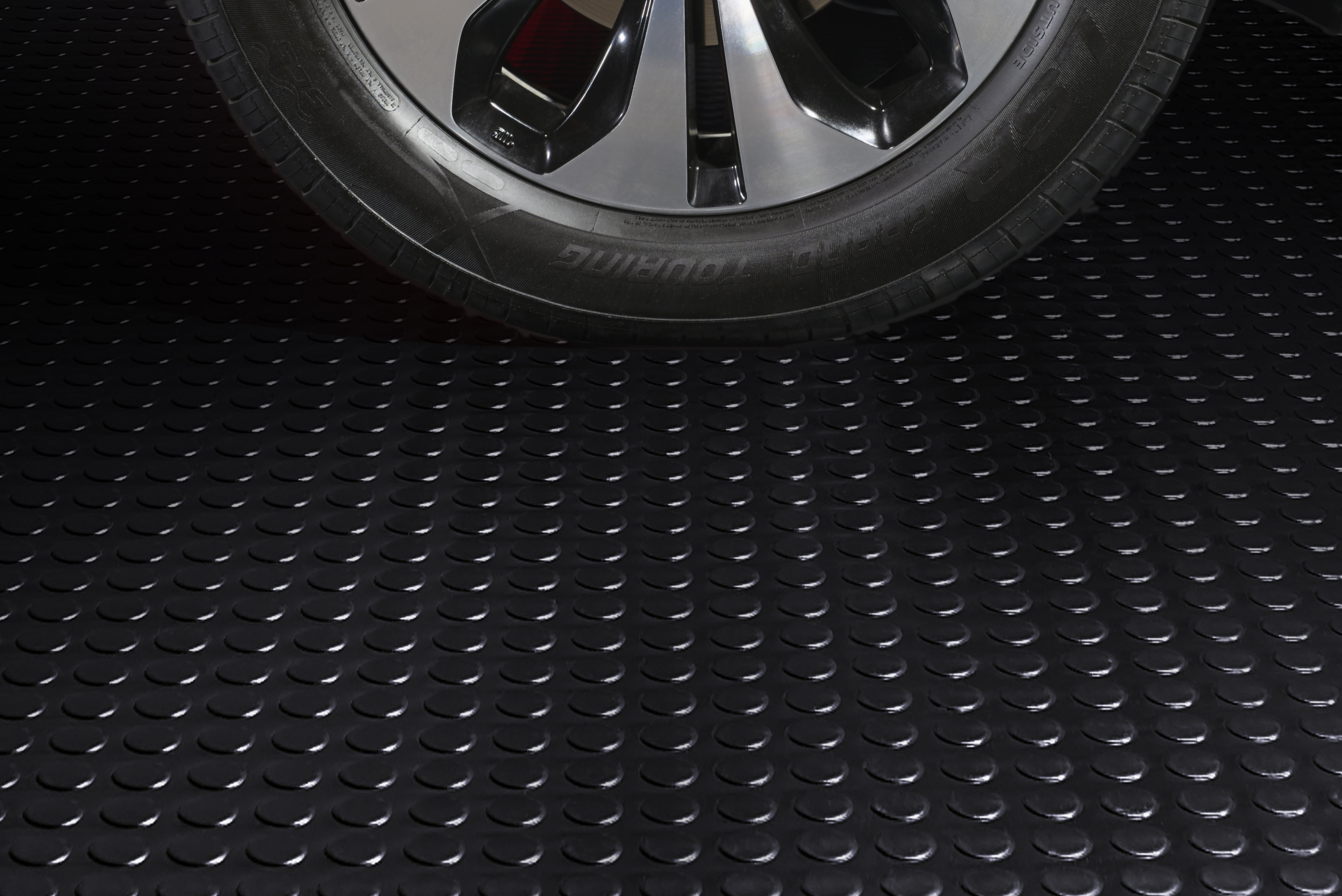 GFloor Garage Floor Cover / Protector 75 Mil Coin 7'6" x 17' in