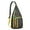 Yellow, variant on Retro Polka Dot Sling Backpack for Women – Colorful Geometric Dots Hiking Daypack, Lightweight Vintage Crossbody Bag for Travel, Outdoors, Casual Wear