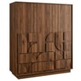 thumbnail image 1 of Bulwark Wardrobe Closet in Walnut, 1 of 14