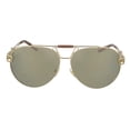 thumbnail image 2 of Versace 0VE2160 13485A Gold Aviator Sunglasses, 2 of 5