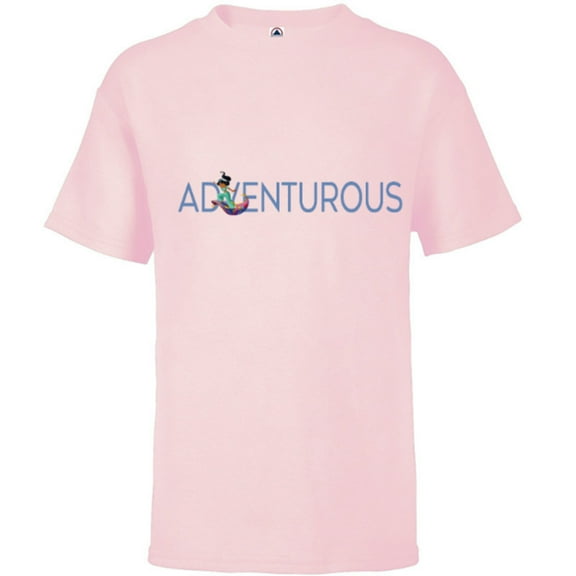 Disney Princess Jasmine Adventurous - Short Sleeve T-Shirt for Kids - Customized-Royal