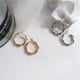 thumbnail image 2 of Sonducket Pendientes de plata de ley para mujer, pendientes de aro retorcidos, pendientes de aro hipoalergénicos, regalo para mujeres y niñas Ropa, zapatos y accesorios Miscelánea Plata, 2 of 6